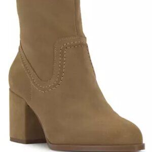 Womens Vince Camuto Pailey Booties Beige 6.5